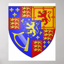 UK Arms 1689, Netherlands Print