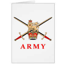 UK Army Greeting Cards
