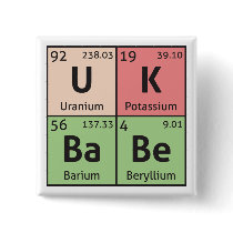 'UK Babe' ladies comedy science button