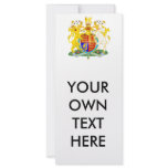 UK Coat of Arms rack cards