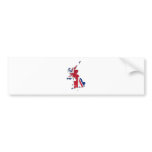 UK & Crown Dependencies Flag Map_3 bumper stickers