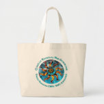 UK CRPS/RSD Awareness World of Fire & Ice Graphics Canvas Bag