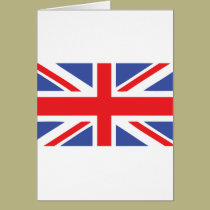 UK flag - united kingdom cards