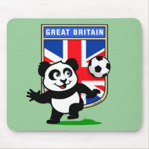 UK Football Panda Mouse Mat