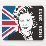 UK mourns Margaret Thatcher, England's Iron Lady mousepads