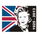 UK mourns Margaret Thatcher, England's Iron Lady postcards