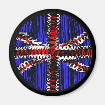 UK on Black Magnet