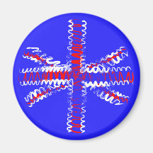 UK on Blue Magnet