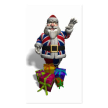 UK Santa Claus Business Cards