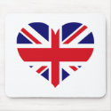 UK Union Jack mousepads