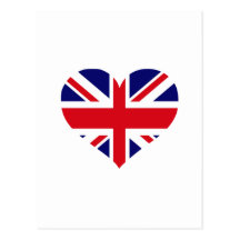 UK Union Jack Post Card