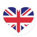 UK Union Jack stickers