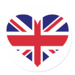 UK Union Jack stickers