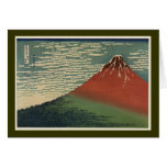 Ukiyo-e Hokusai Fujiyama Greeting Cards