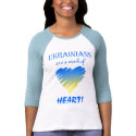 Ukr are work of HEART! t-shirts