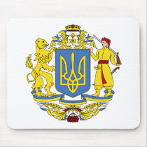 Ukraine Coat of Arms Mouse Pads