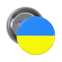 Ukraine Flag Pinback Buttons