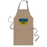Ukraine Flag w COA Apron