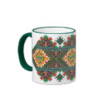 Ukrainian Cup with ornament mugs