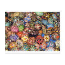 Ukrainian Easter Eggs Postcard