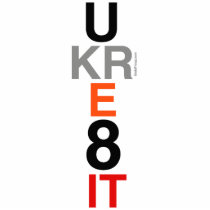 UKRE8IT (You Create It) Acrylic Desktop Sculpture