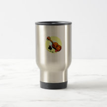 Ukulele Castanets Rose Design Graphic Musical Mugs