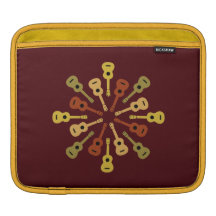 Ukulele custom iPad / laptop sleeve iPad Sleeve
