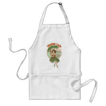 Ukulele Lady #1 Apron