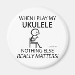 Ukulele Nothing Else Matters Fridge Magnets