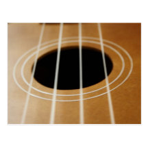 Ukulele Post Card