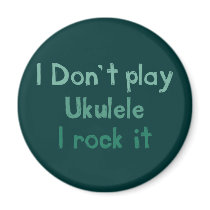 Ukulele Rock It Magnet