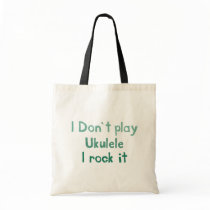 Ukulele Rock It Totebag