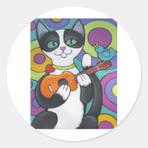 Ukulele Serenade Sticker