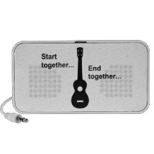Ukulele Start Together... Travel Speaker