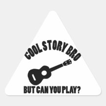 Ukulele vector designs stickers
