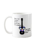 Ukuleles and lawnmowers mugs