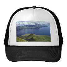 Uliaga Island, seen from Kagamil Island, 1987 Trucker Hats