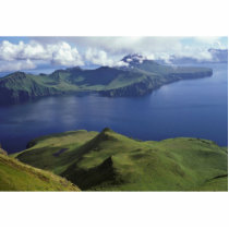 Uliaga Island, seen from Kagamil Island, 1987 Photo Sculptures