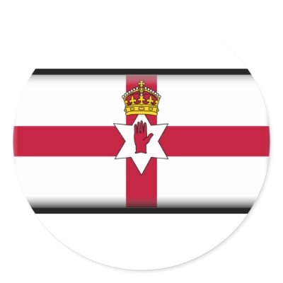 Ulster Flag Stickers