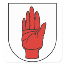 Ulster, Ireland Square Sticker