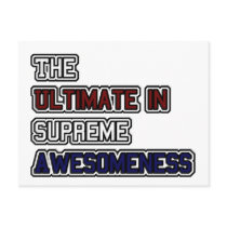 Ultimate Awesomeness Postcard
