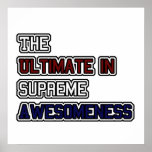 Ultimate Awesomeness Poster posters