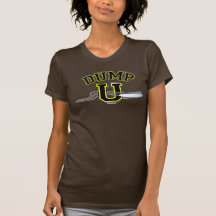Ultimate DUMP U YELLOW BLACK Tee Shirt