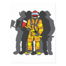 Ultimate Firefighter Postcard