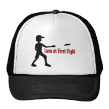 Ultimate Frisbee Love at First Flight Mesh Hats