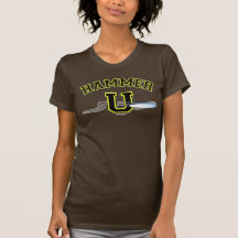 Ultimate HAMMER U YELLOW BLACK Tshirt