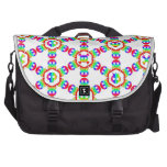 Ultimate Rainbow Skulls Rickshawl laptop bag