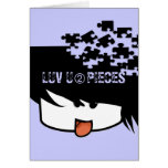 Ultra Cute Anime Boy Greeting Card