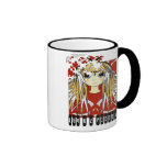 Ultra Cute Anime Girl Love You to Pieces Coffee Mugs