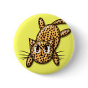 Ultra Cute Anime Leopard Kitty buttons